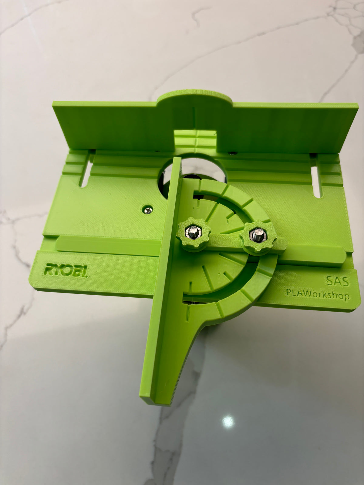 TOOLAX Mini-Frästisch-Einsatz für Ryobi – Werkbank-kompatibel | Hergestellt im Vereinigten Königreich