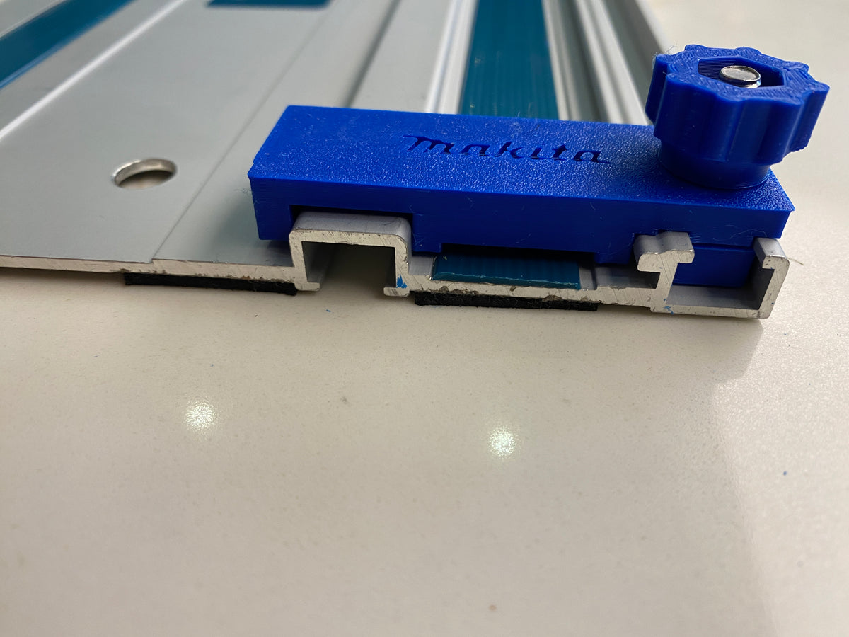 Plunge Stops /Guide Rail Stops / Track Limits / Anti Kickback / Repetitive Cuts 1 PAIR to fit Makita Guide Rail