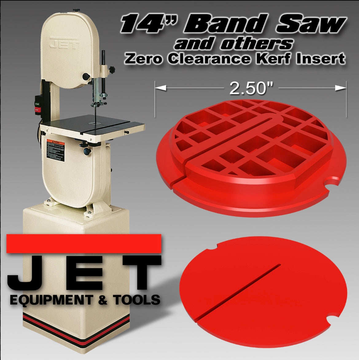Replacement Bandsaw Table Inserts