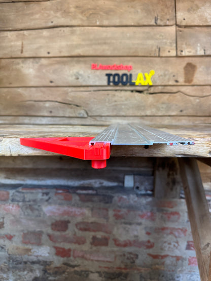 TOOLAX G-Clamp All-In-One + 45&90 Degree Angle Guide Rail Stop compatible with Mafell