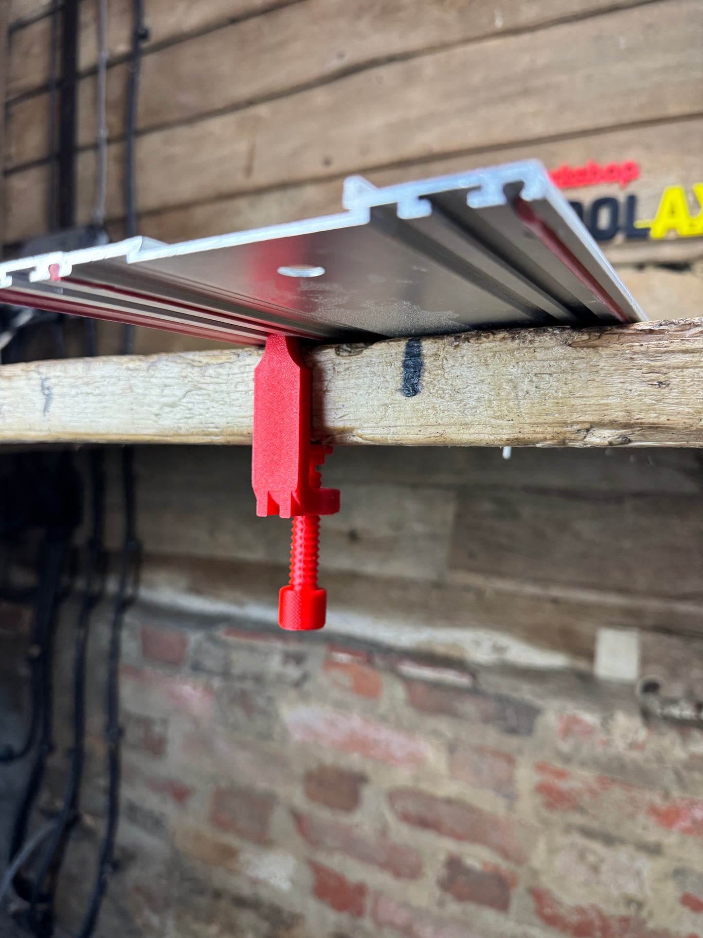 TOOLAX G-Clamp All-In-One + 45&90 Degree Angle Guide Rail Stop compatible with Mafell