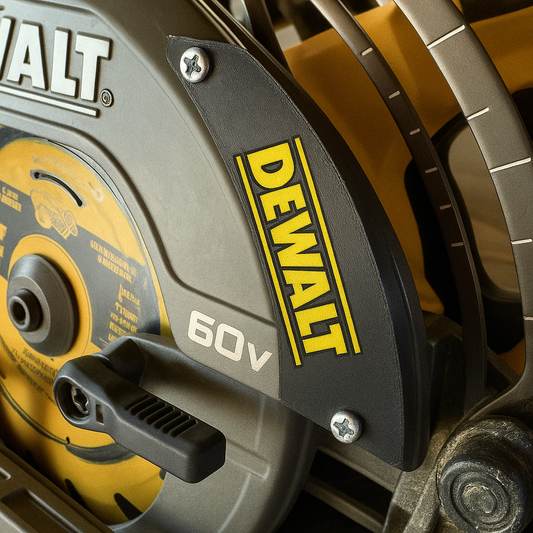 2 TOOLAX Dust Port Deflector Cover Blocking to fit DeWalt FlexVolt DCS577 Circular Saw