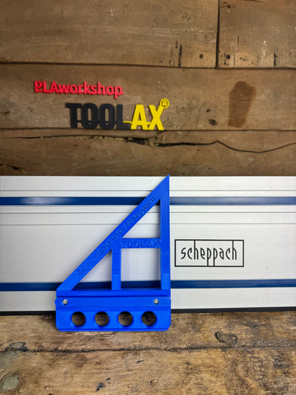 TOOLAX 45 & 90 Degree Large Angle Bevel stop for Scheppach Guide Rail