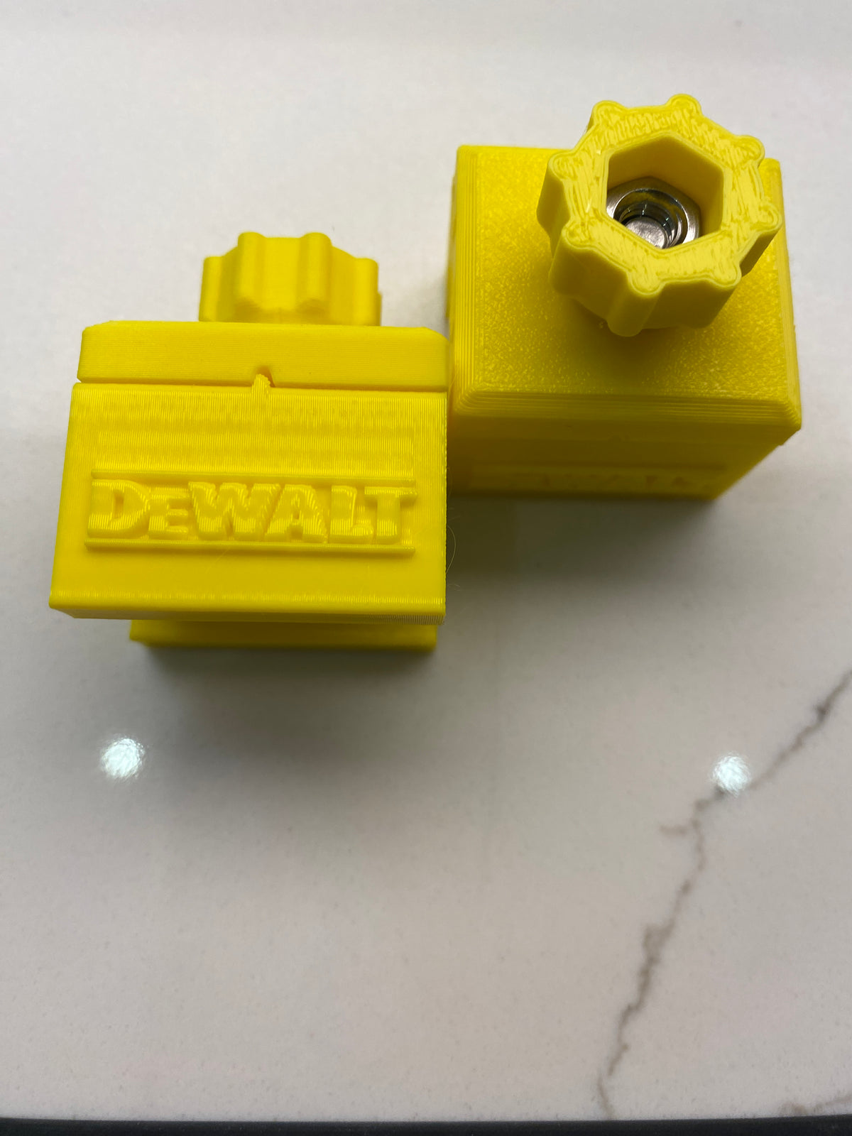 Tauchsägenanschläge / Führungsschienenanschläge / Schienenbegrenzungen / Rückschlagschutz / Wiederholschnitte 1 PAAR passend für Dewalt Führungsschiene