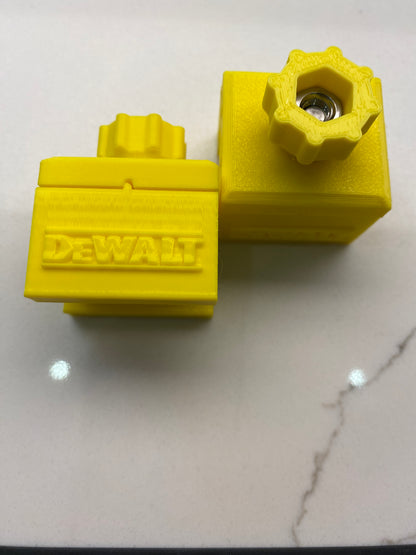 Tauchsägenanschläge / Führungsschienenanschläge / Schienenbegrenzungen / Rückschlagschutz / Wiederholschnitte 1 PAAR passend für Dewalt Führungsschiene