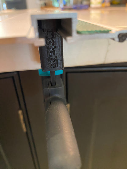 Metabo track Saw FSN guide rail clamp feet - to fit Wolfcraft clamp (PK-2)