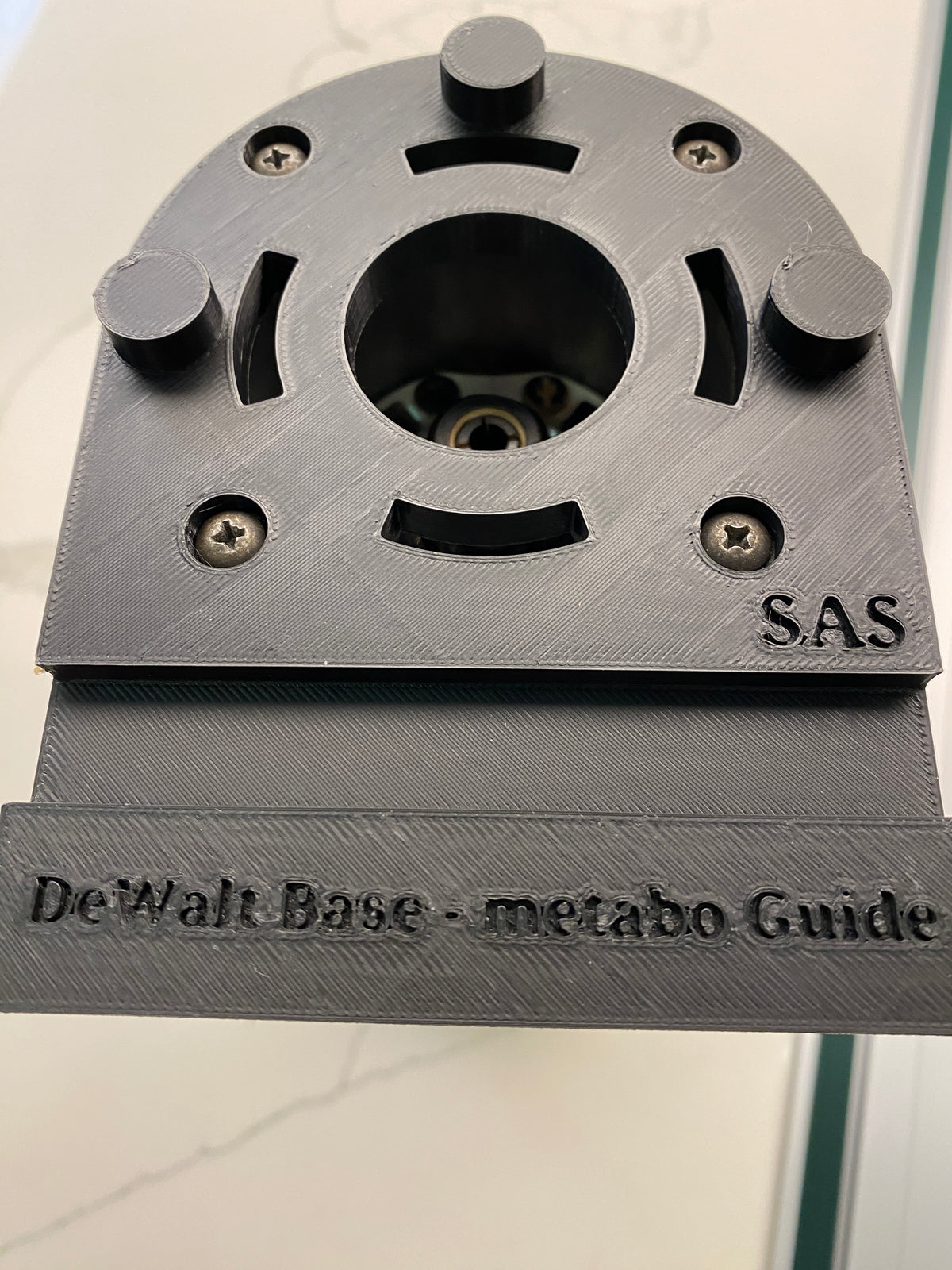 Adaptateur de rail de guidage Dewalt DCW600 DWP601 pour rail de guidage Metabo