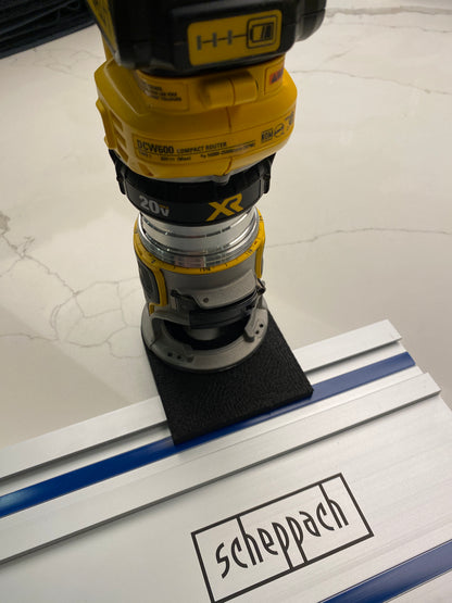 Dewalt DCW600 DWP601 Tauchsockel-Schienenadapter für Scheppach Führungsschiene