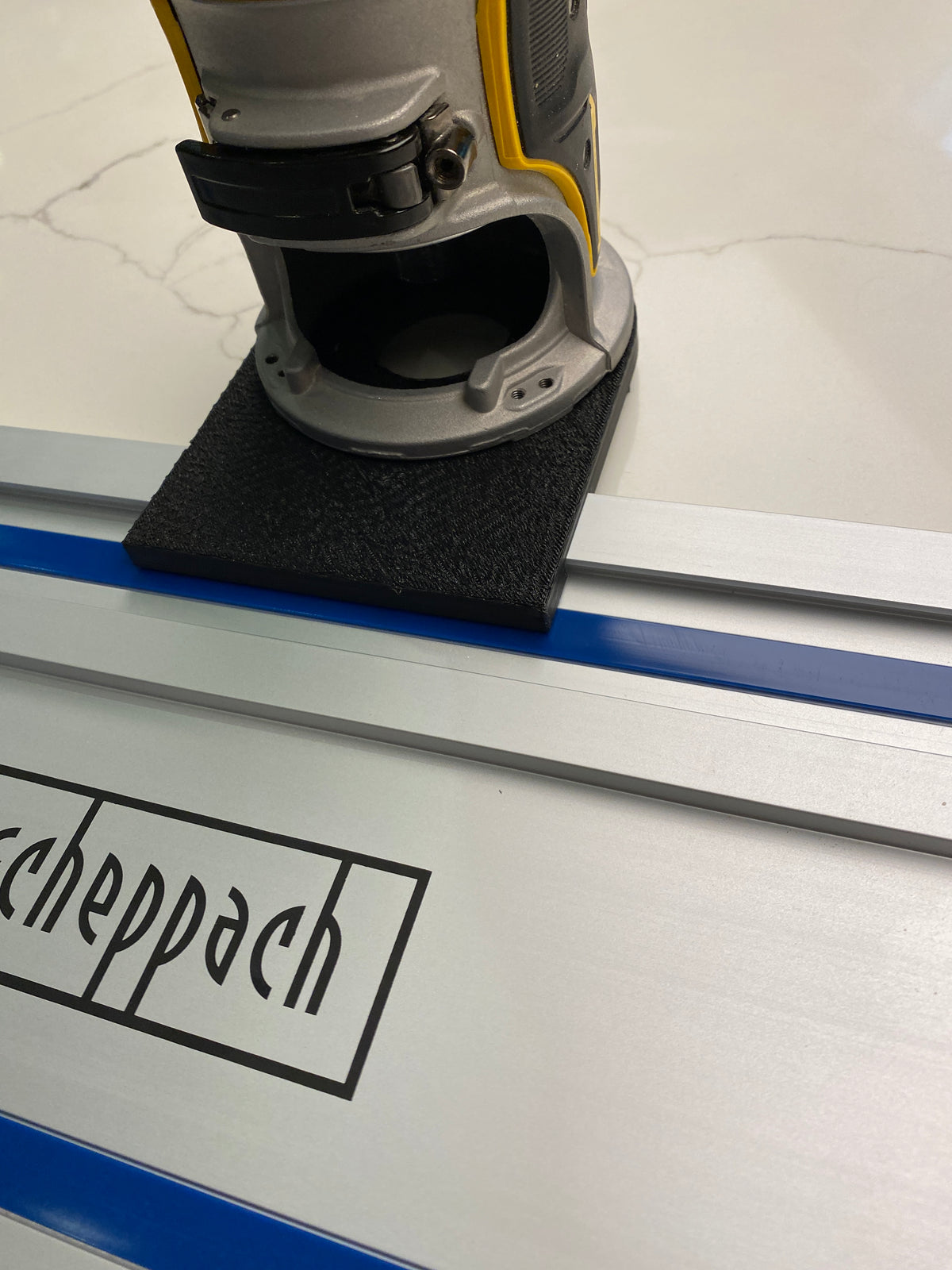 Dewalt DCW600 DWP601 Tauchsockel-Schienenadapter für Scheppach Führungsschiene