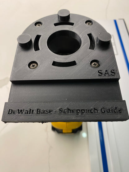 Dewalt DCW600 DWP601 Tauchsockel-Schienenadapter für Scheppach Führungsschiene