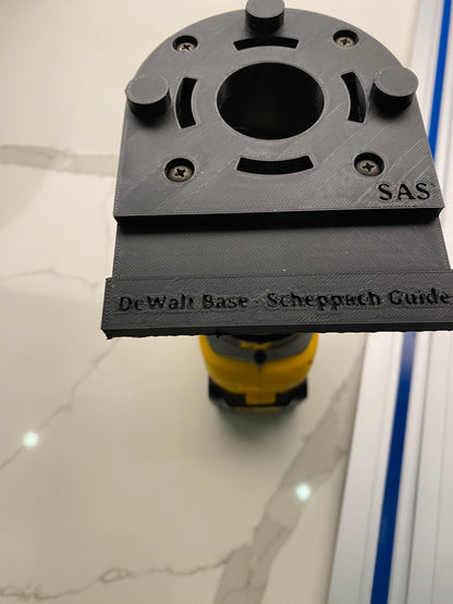 Dewalt DCW600 DWP601 Tauchsockel-Schienenadapter für Scheppach Führungsschiene