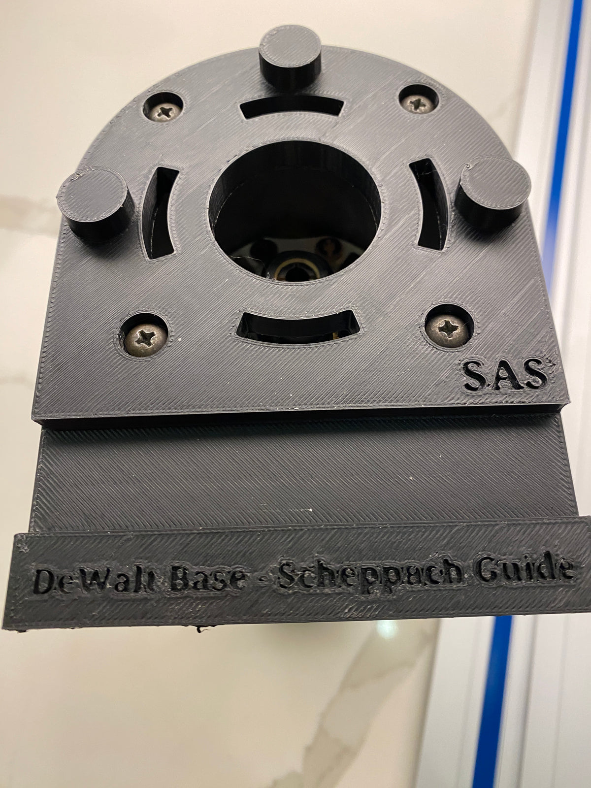 Dewalt DCW600 DWP601 Tauchsockel-Schienenadapter für Scheppach Führungsschiene