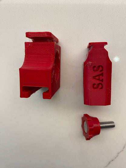 Mafell / Flex track saw guide rail clamp adaptor feet - to fit Bessey Clamp