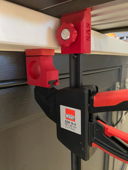 Einhell track saw guide rail clamp adaptor feet - to fit Bessey Clamp