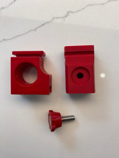 Einhell track saw guide rail clamp adaptor feet - to fit Bessey Clamp