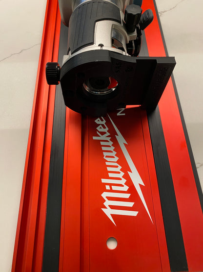 Makita Fräse DRT50 RT0700 RT0702 Führungsschienenadapter für Milwaukee Führungsschiene