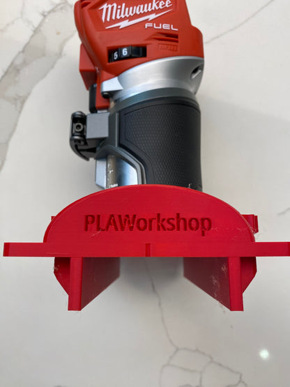 Base de fraisage Milwaukee M18 FUEL pour la réalisation de mortaises / mortaises à fente / rainures