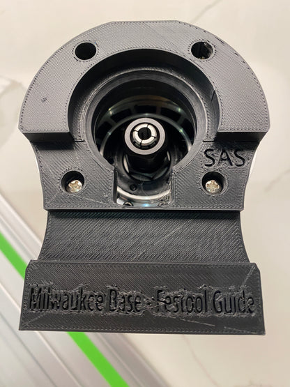 Adaptateur de rail de guidage Milwaukee Router M18 FUEL pour rail de guidage Festool