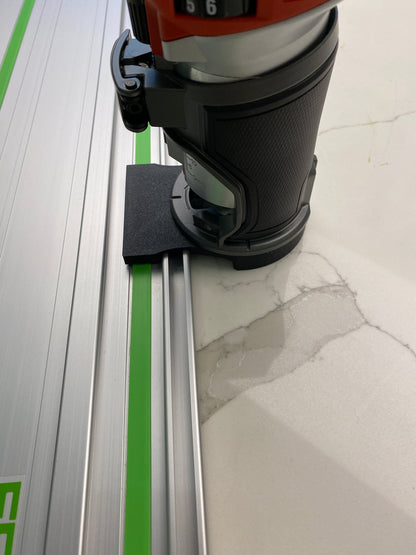 Adaptateur de rail de guidage Milwaukee Router M18 FUEL pour rail de guidage Festool