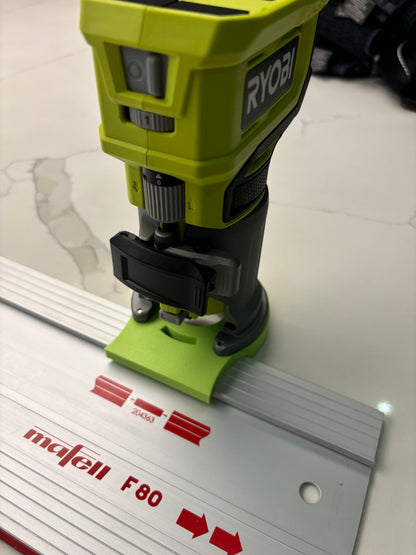 Ryobi RTR18 RTR18C R18TR P601 bovenfreesgeleiderailadapter voor Mafell-geleiderail
