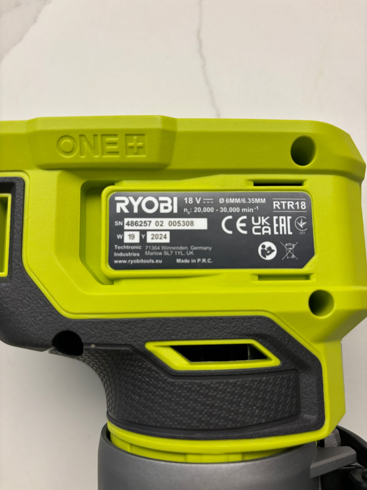 Ryobi RTR18 RTR18C R18TR P601 bovenfreesgeleiderailadapter voor Mafell-geleiderail