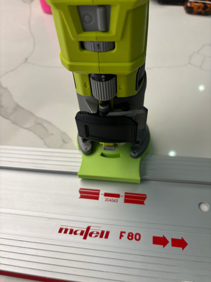 Ryobi RTR18 RTR18C R18TR P601 bovenfreesgeleiderailadapter voor Mafell-geleiderail