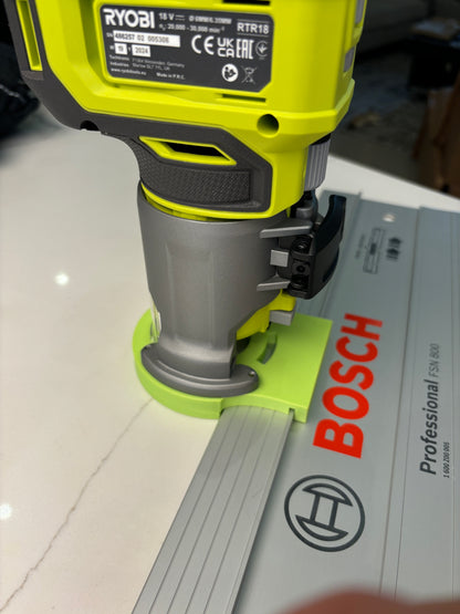 Adaptateur de rail de guidage pour base plongeante Ryobi RTR18 RTR18C R18TR P601 vers rail de guidage Bosch