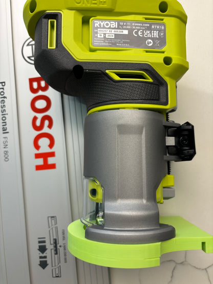 Adaptateur de rail de guidage pour base plongeante Ryobi RTR18 RTR18C R18TR P601 vers rail de guidage Bosch