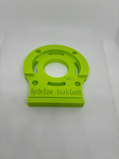 Adaptateur de rail de guidage pour base plongeante Ryobi RTR18 RTR18C R18TR P601 vers rail de guidage Bosch