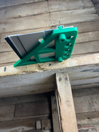 TOOLAX Large Guide Rail Square with 45 & 90 Degree Stops to fit Hikoki Rail
