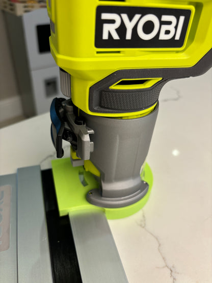 Ryobi RTR18 RTR18C R18TR P601 Tauchsockel-Schienenadapter für Ryobi Führungsschiene