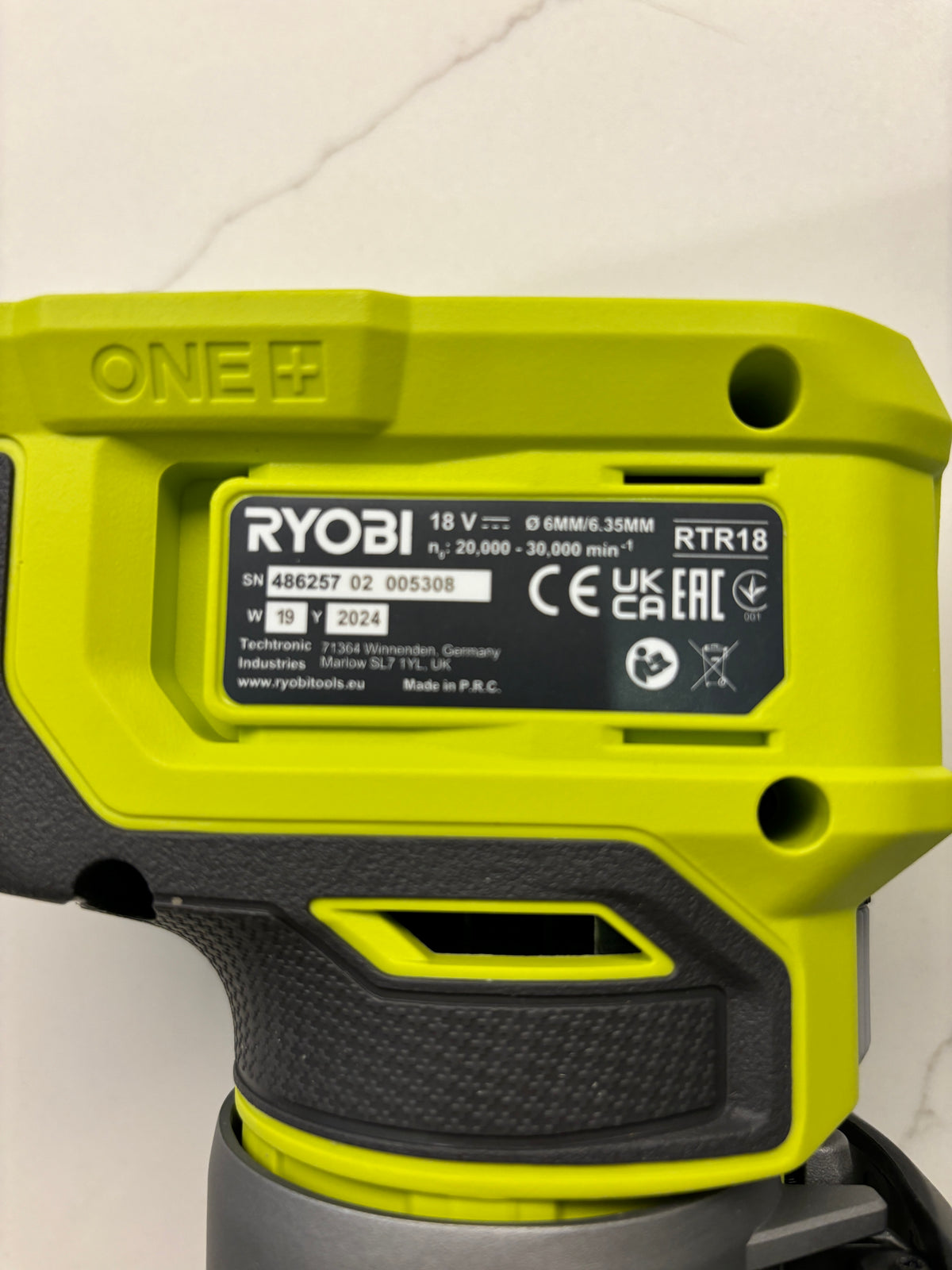 Ryobi RTR18 RTR18C R18TR P601 Tauchsockel-Schienenadapter für Ryobi Führungsschiene