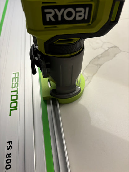 Adaptateur de base plongeante Ryobi RTR18 RTR18C R18TR P601 pour rail de guidage Festool