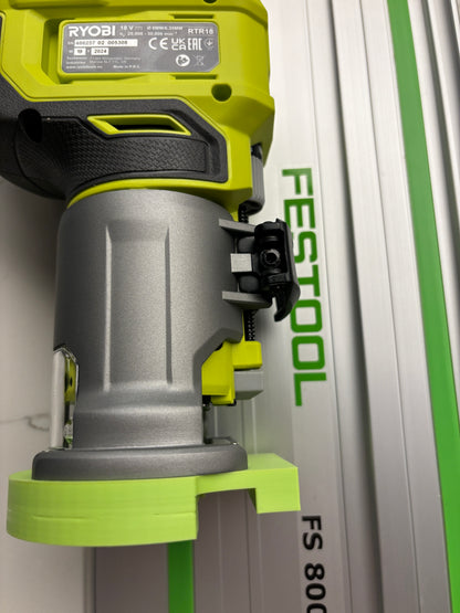 Adaptateur de base plongeante Ryobi RTR18 RTR18C R18TR P601 pour rail de guidage Festool