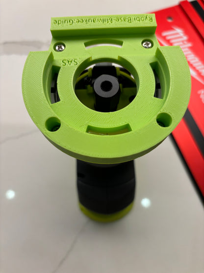 Ryobi RTR18 RTR18C R18TR P601 Tauchsockel-Schienenadapter für Milwaukee Führungsschiene