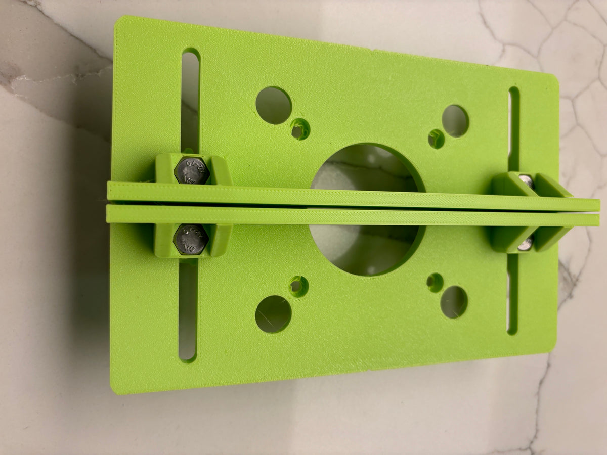 Ryobi RTR18 RTR18C R18TR P601 Router base jig for making mortises / slot mortises / grooves