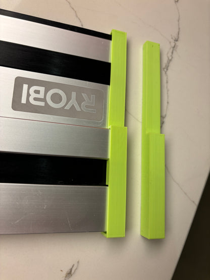 Protection d'extrémité de rail de guidage Ryobi pour scie plongeante/scie sur rail 1 PAIRE