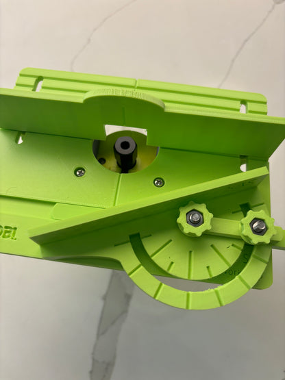 TOOLAX Mini-Frästisch-Einsatz für Ryobi – Werkbank-kompatibel | Hergestellt im Vereinigten Königreich