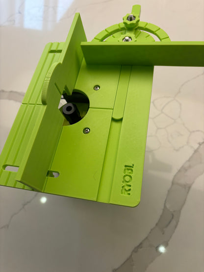 TOOLAX Mini-Frästisch-Einsatz für Ryobi – Werkbank-kompatibel | Hergestellt im Vereinigten Königreich