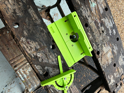TOOLAX Mini-Frästisch-Einsatz für Ryobi – Werkbank-kompatibel | Hergestellt im Vereinigten Königreich