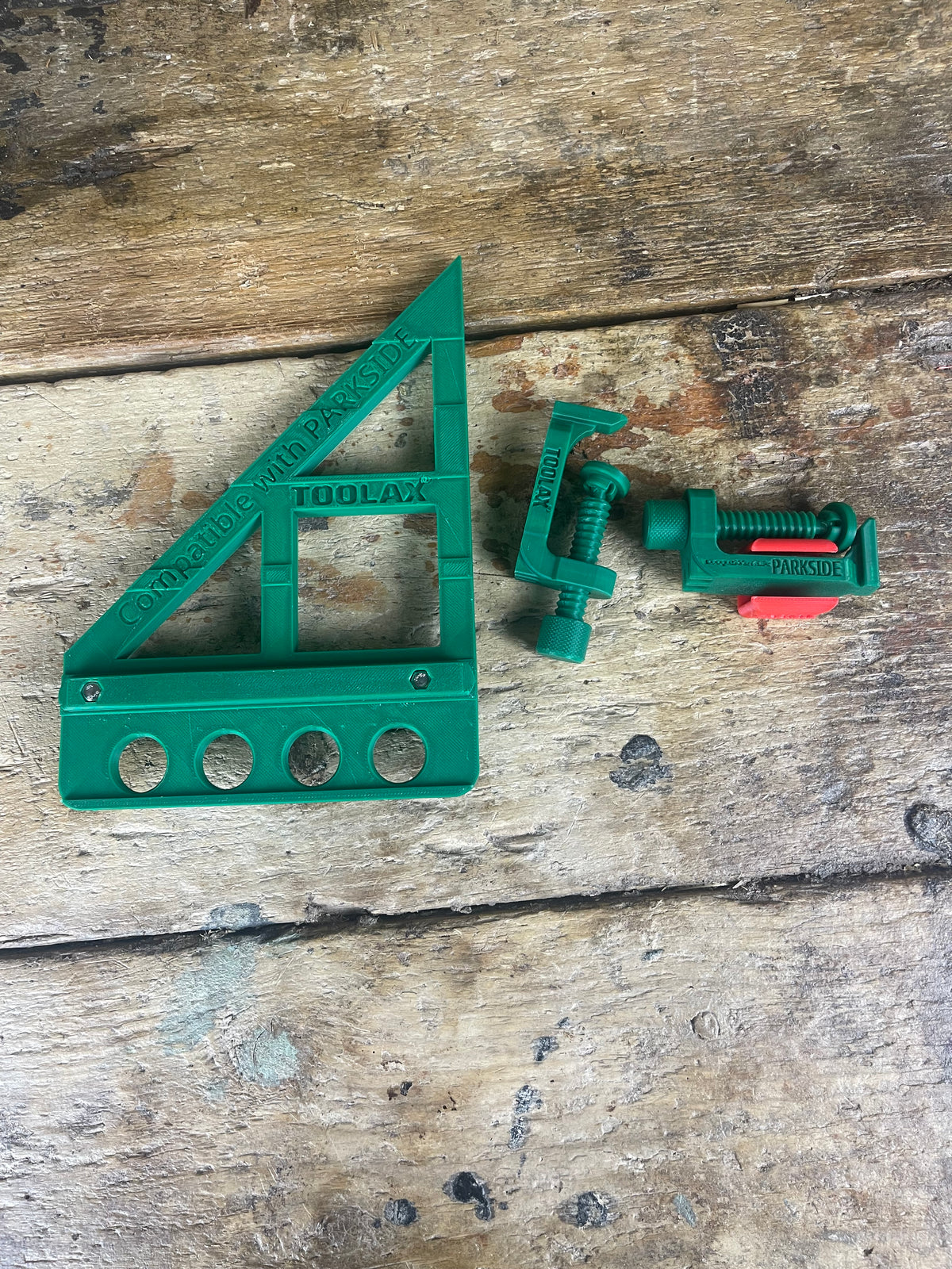 TOOLAX G-Clamp All-In-One + 45&90 Degree Angle Guide Rail Stop compatible with Mafell