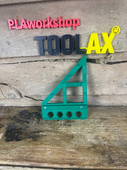 TOOLAX G-Clamp All-In-One + 45&90 Degree Angle Guide Rail Stop compatible with Mafell