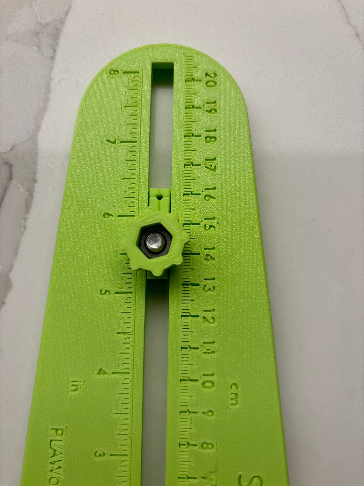 Gabarit de découpe circulaire pour défonceuse Ryobi RTR18 R18TR P601