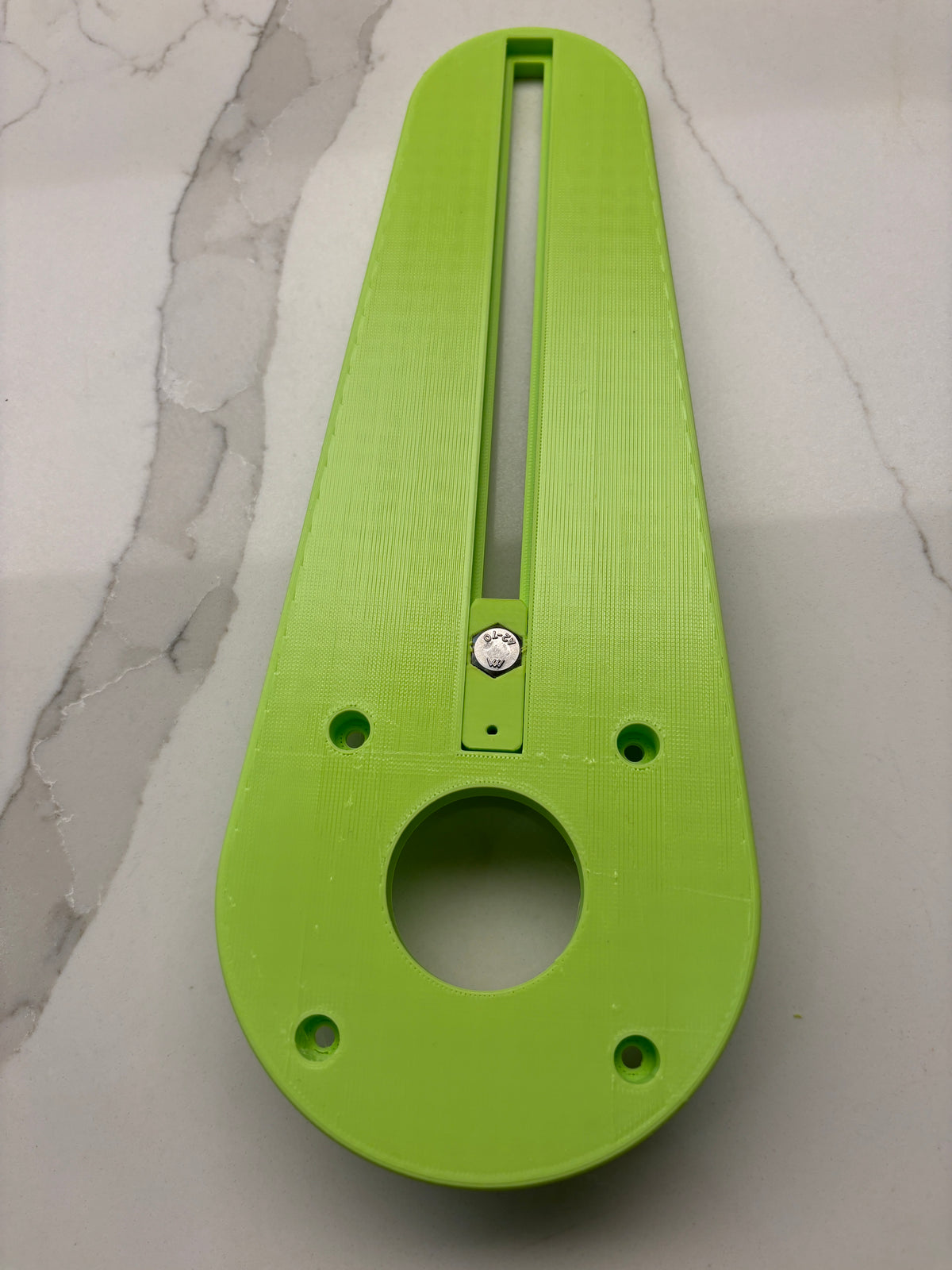 Gabarit de découpe circulaire pour défonceuse Ryobi RTR18 R18TR P601