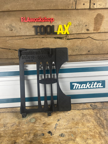 Adapterplatte / Schuh / Gleitplatte für Makita Handkreissäge DSS610 / DSS611 – Perfekte 45° & 90° Schnitte – Kompatibel mit Makita Führungsschienen