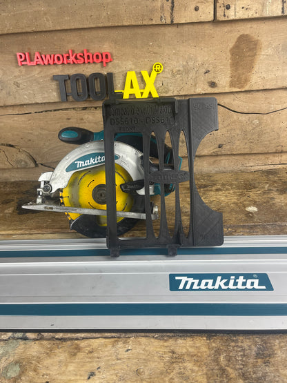 Adapterplatte / Schuh / Gleitplatte für Makita Handkreissäge DSS610 / DSS611 – Perfekte 45° & 90° Schnitte – Kompatibel mit Makita Führungsschienen