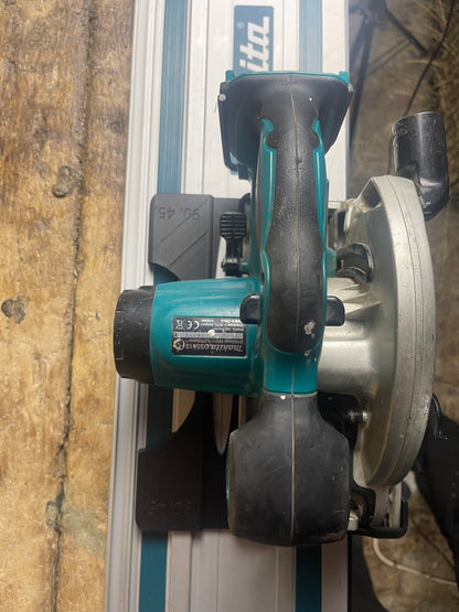 Adapterplatte / Schuh / Gleitplatte für Makita Handkreissäge DSS610 / DSS611 – Perfekte 45° & 90° Schnitte – Kompatibel mit Makita Führungsschienen