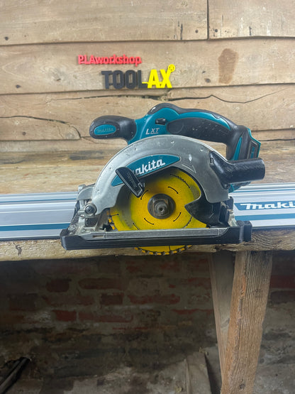 Adapterplatte / Schuh / Gleitplatte für Makita Handkreissäge DSS610 / DSS611 – Perfekte 45° & 90° Schnitte – Kompatibel mit Makita Führungsschienen
