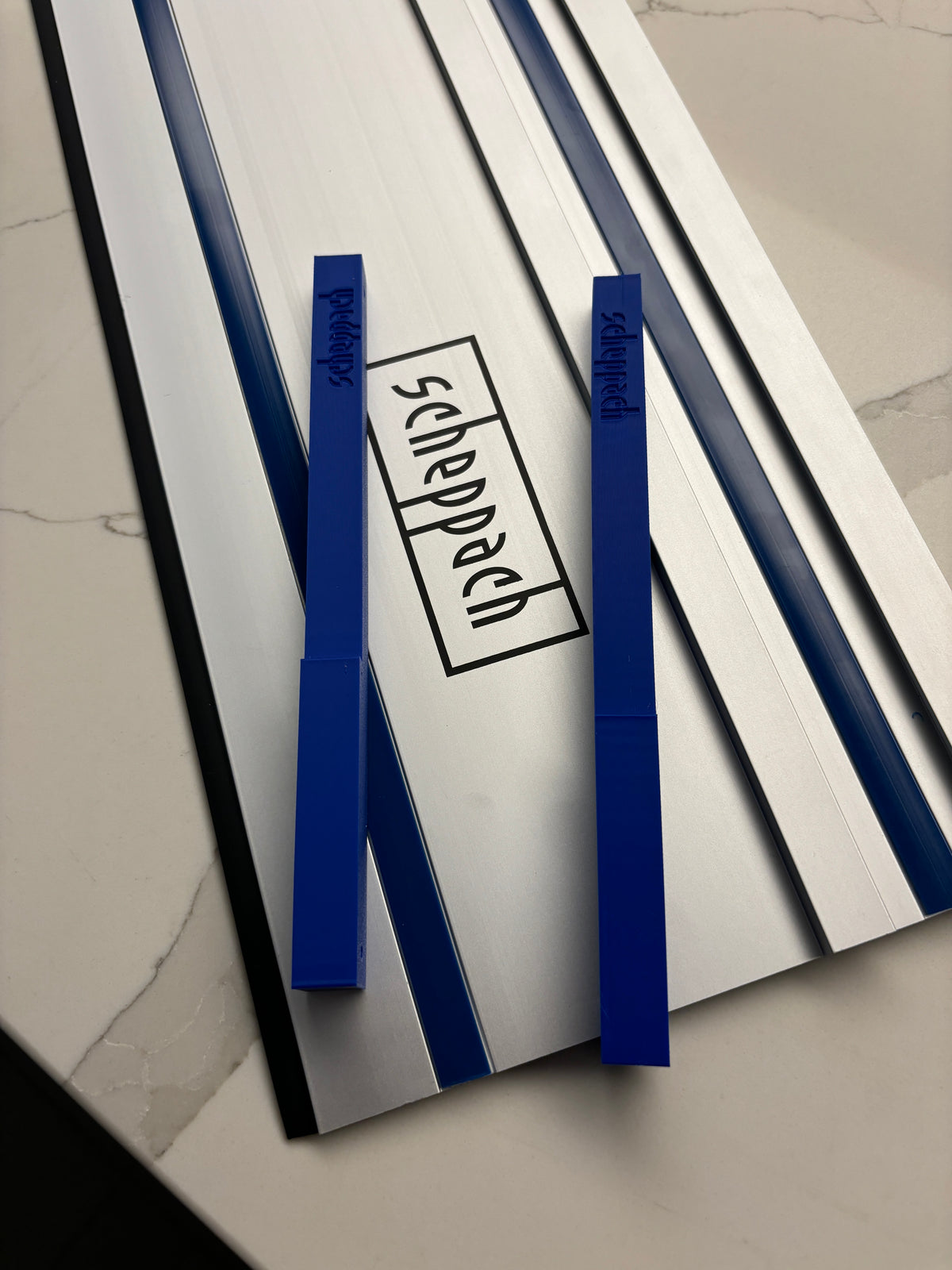 Embout de rail de guidage Scheppach pour scie plongeante/scie à format 1 PAIRE