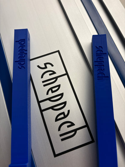Embout de rail de guidage Scheppach pour scie plongeante/scie à format 1 PAIRE